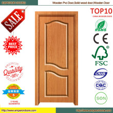 Porta de PVC porta interior porta de madeira do MDF